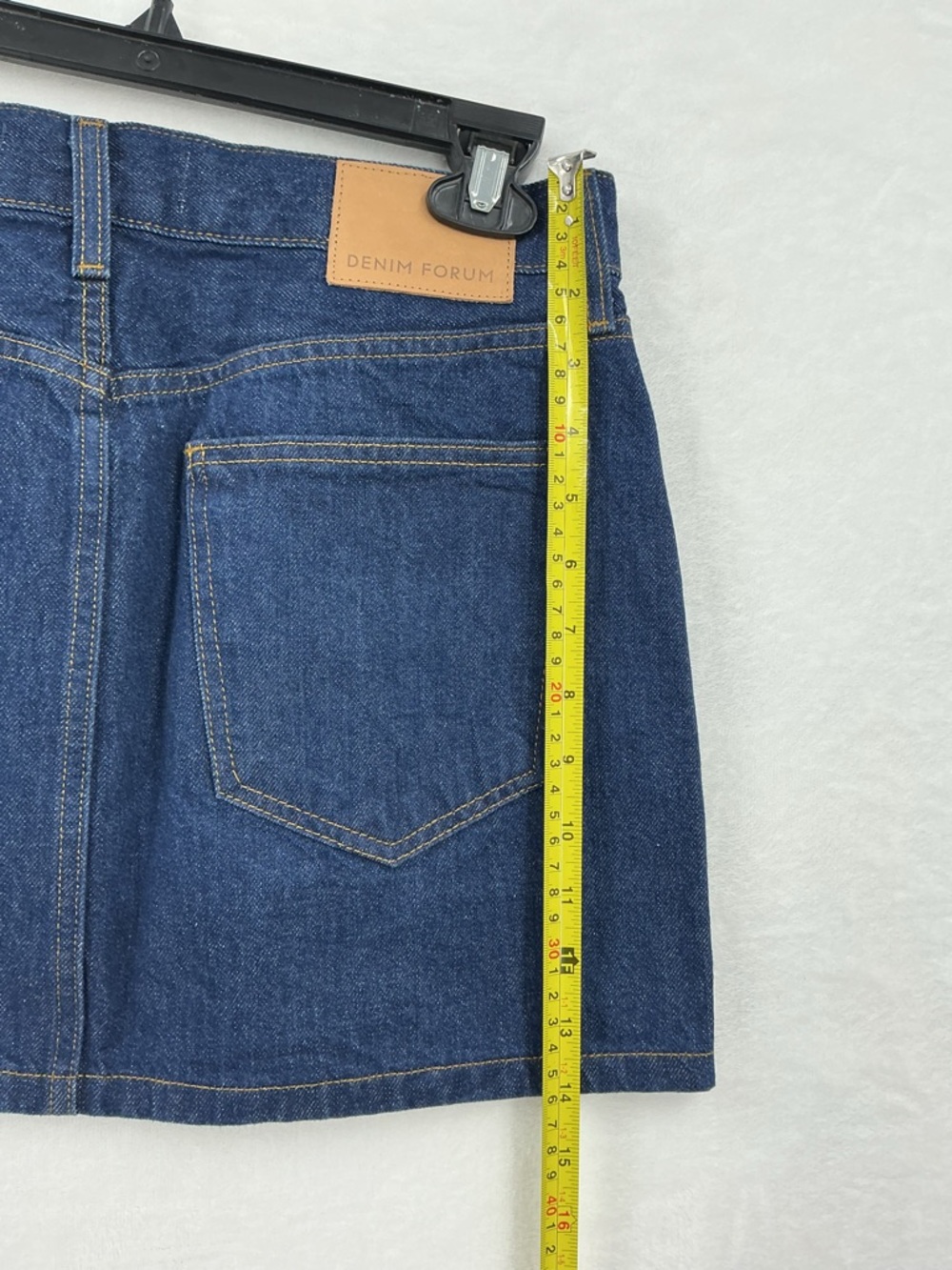 Pinch Dark Blue Denim the 90s Ricci skirt 761 - Picture 7 of 7